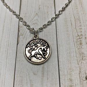 Taurus ♉️ Zodiac Pendant
